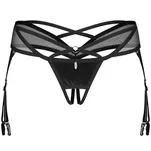 Dominna stringi z paskami do pończoch  rozmiar L/XL - 3