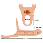 Strap-On Silicone Medium - 6