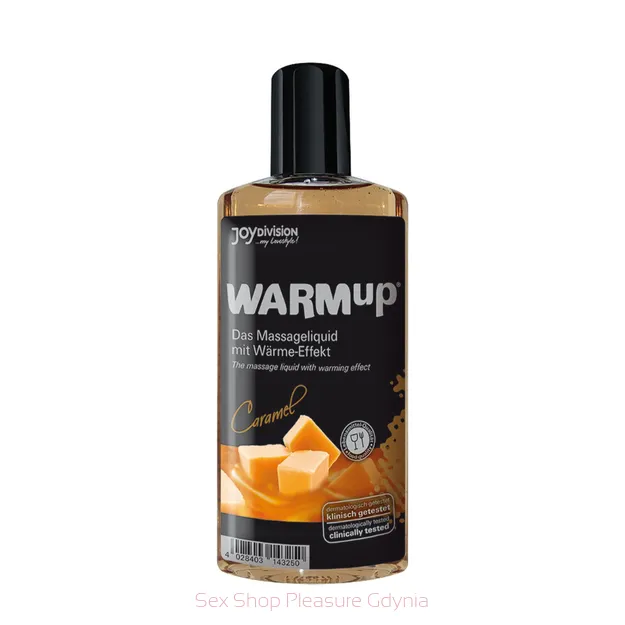 Warm Up Carmel rozgrzewający olejek do  ciała 150 ml