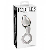 Icicles hand blown glass massager