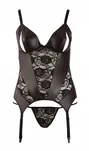 Cami Suspender Open gorset z odkrytym  biustem rozmiar 3 XL - 3