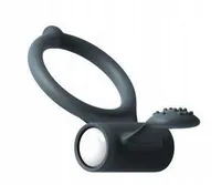 Dorcel Power Clit Ring stymulujący łechtaczkę black