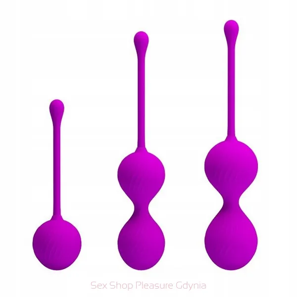 Pretty Love Kegel Balls Purple