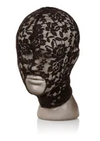 Lace Hood czarna maska onesize