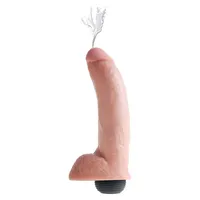 Squiriting Cock with balls realistyczne dildo z funkcją wytrysku