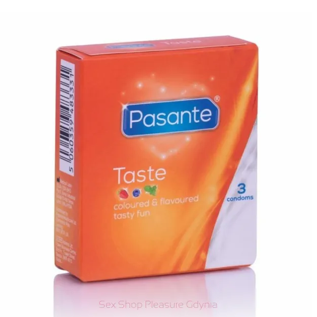 Pasante Taste prezerwatywy smakowe 3  szt.