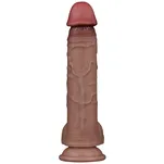 Silikonowe dildo z przyssawką 22,5 cm - 2