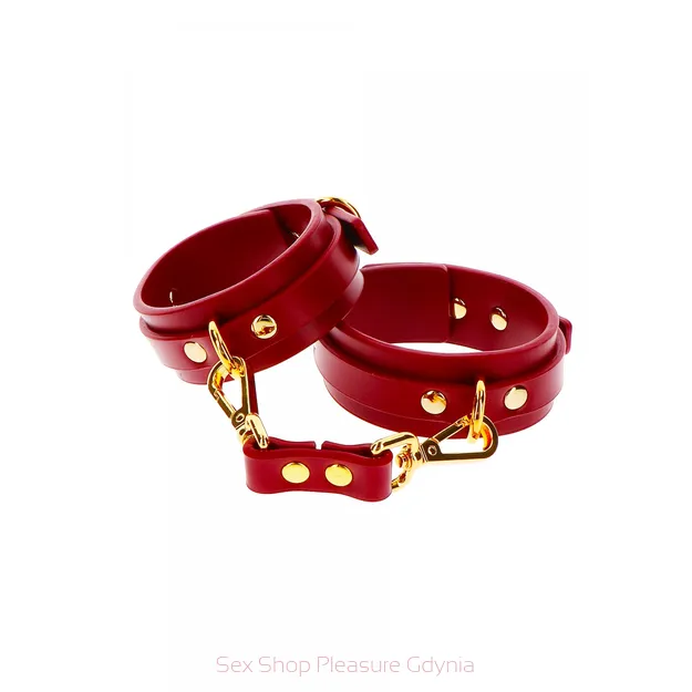 Taboom Ankle Cuffs Kajdanki na nogi z wegańskiej skóry