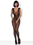 N112 czarny bodystocking rozmiar S/M/L Black - 3
