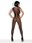N112 czarny bodystocking rozmiar S/M/L Black - 4