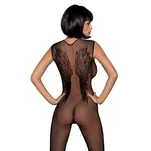 N112 czarny bodystocking rozmiar S/M/L Black - 2