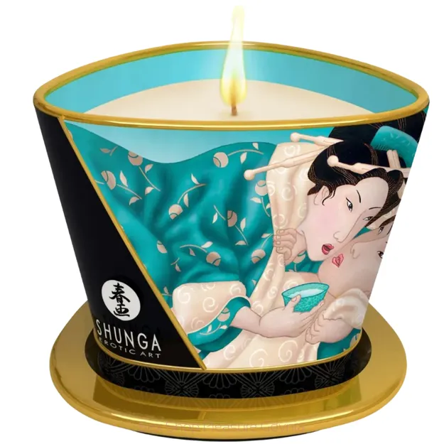 Świeca do masażu o zapachu kwitnącej  wyspy  170 ml