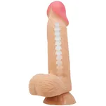 Realistyczne dildo z kręgosłupem 21,8 cm - 3
