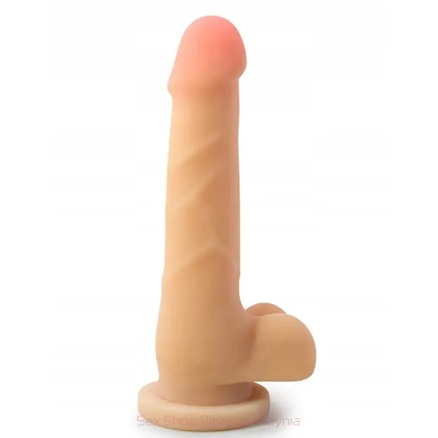 Sam realistyczne dildo z cyberskóry 17,7  cm