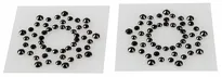 Nipple Stickers ozdobne naklejki na sutki - 2