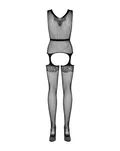 F217 czarny bodystocking rozmiar S/M/L - 6