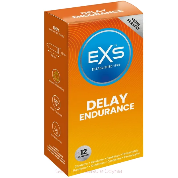 Exs Delay prezerwatywy opóźniające  wytrysk 12 szt.