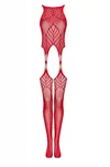 Bodystocking N122 czerwone - 5