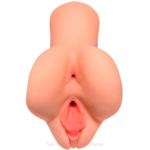 Podwójny masturbator z cyberskóry