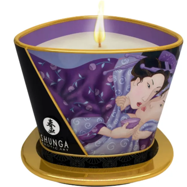 Świeca do masażu o zapachu owoców  egzotycznych 170 ml