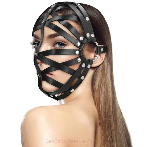 Cage Mask skórzana maska