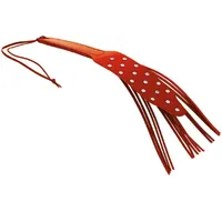 Leder 8005 czerwona packa z rzemykami