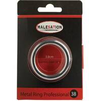 Malesation Metal Ring Professional 38Ring erekcyjny metalowy
