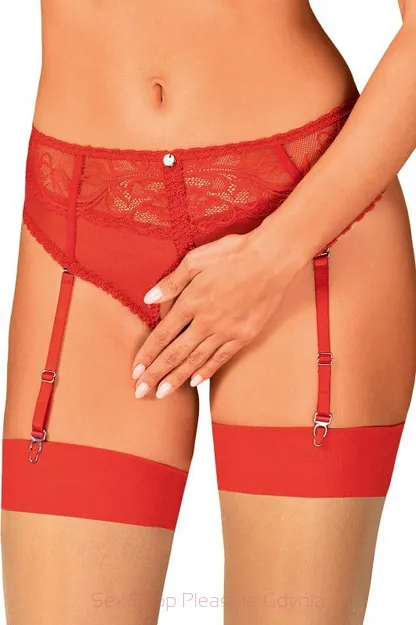 Dagmarie Garter Panties XS/S figi z paskami do pończoch