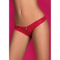 Obsessive Rougebelle Thong S/M red