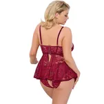 Babydoll koronkowa koszulka rozmiar XL - 2