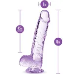 Crystalline żelowe dildo 15 cm - 2