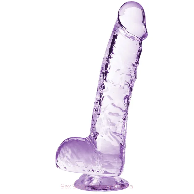 Crystalline żelowe dildo 15 cm