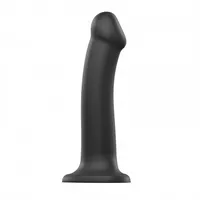 Silicone Bendable dildo na przyssawce  rozmiar L