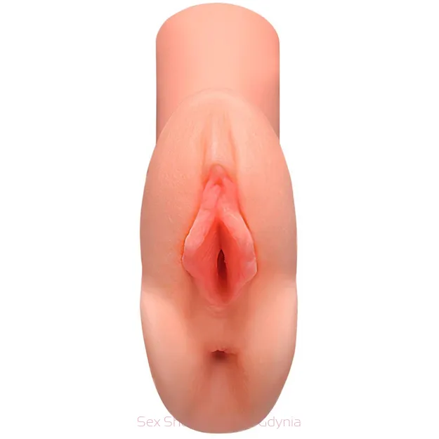 Podwójny masturbator z cyberskóry