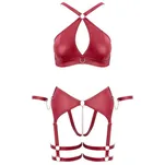 Bordowy komplet rozmiar S - 4