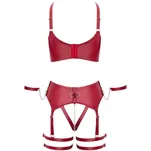 Bordowy komplet rozmiar S - 5