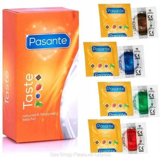 Pasante Taste prezerwatywy smakowe 12  szt.