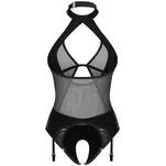 Dominna body z odkrytym kroczem rozmiar  S/M - 5