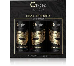 Sexy Therapy Silky Effect zestaw olejków  do masażu 3x30 ml