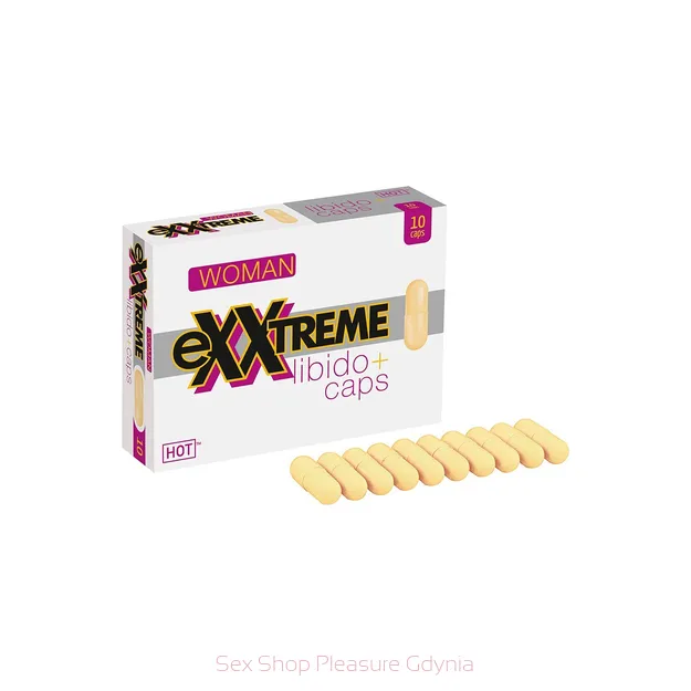 Hot Exxtreme Woman 10 caps. wzmacnia  doznania u kobiet