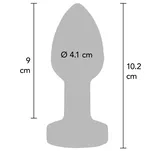 Korek analny z wibracjami rozmiar L - 4