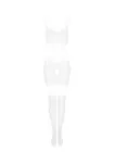 G330 biały bodystocking rozmiar S/M/L - 3