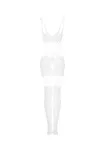 G330 biały bodystocking rozmiar S/M/L - 4