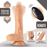 Dr.Skin realistyczny posuwisty wibrator  z funkcją rotacji sterowany pilotem - 3