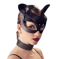 Czarna maska kota