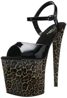 Motif-809LP/B/T rozm.7 black/leopard