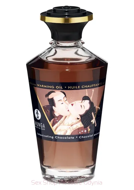 Shunga warming oil intoxicating choco 100ml