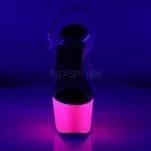 Adore-708UV/C/NPN rozm.6 clear/neon pink - 2
