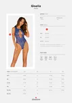 Giselia Teddy niebieskie body rozmiar XS/S - 5