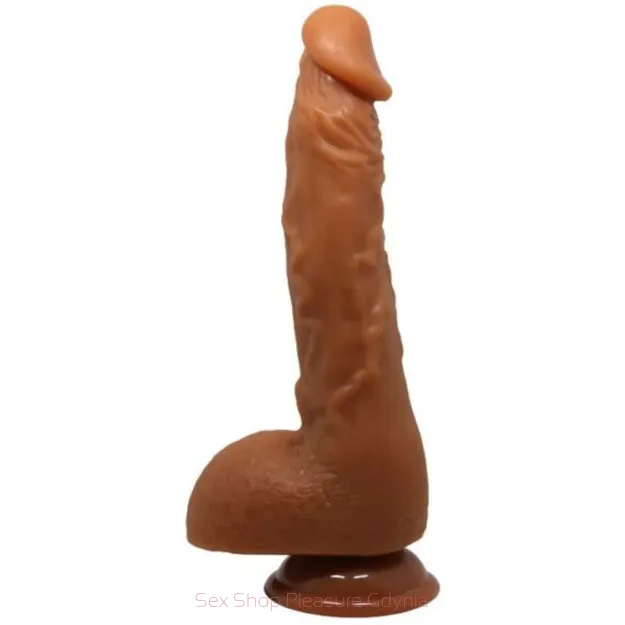 Realistyczne dildo z przyssawką 23,4 cm